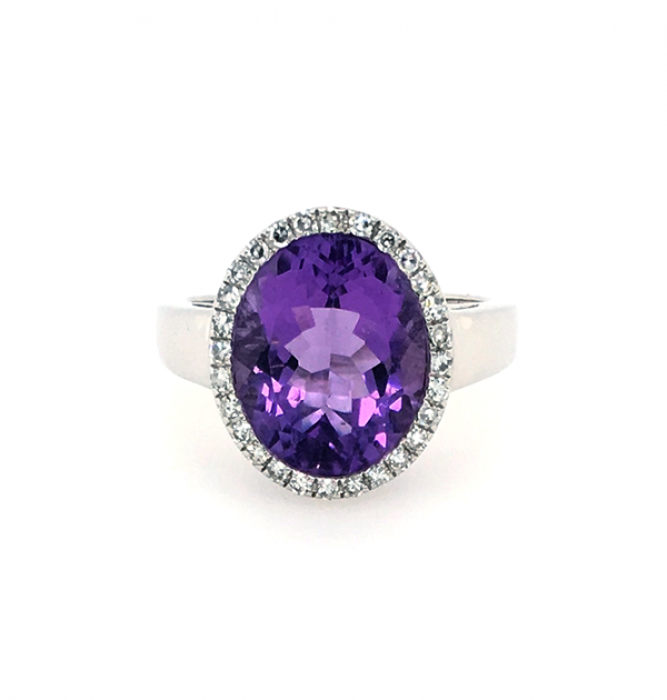 Oval Sapphire Ring