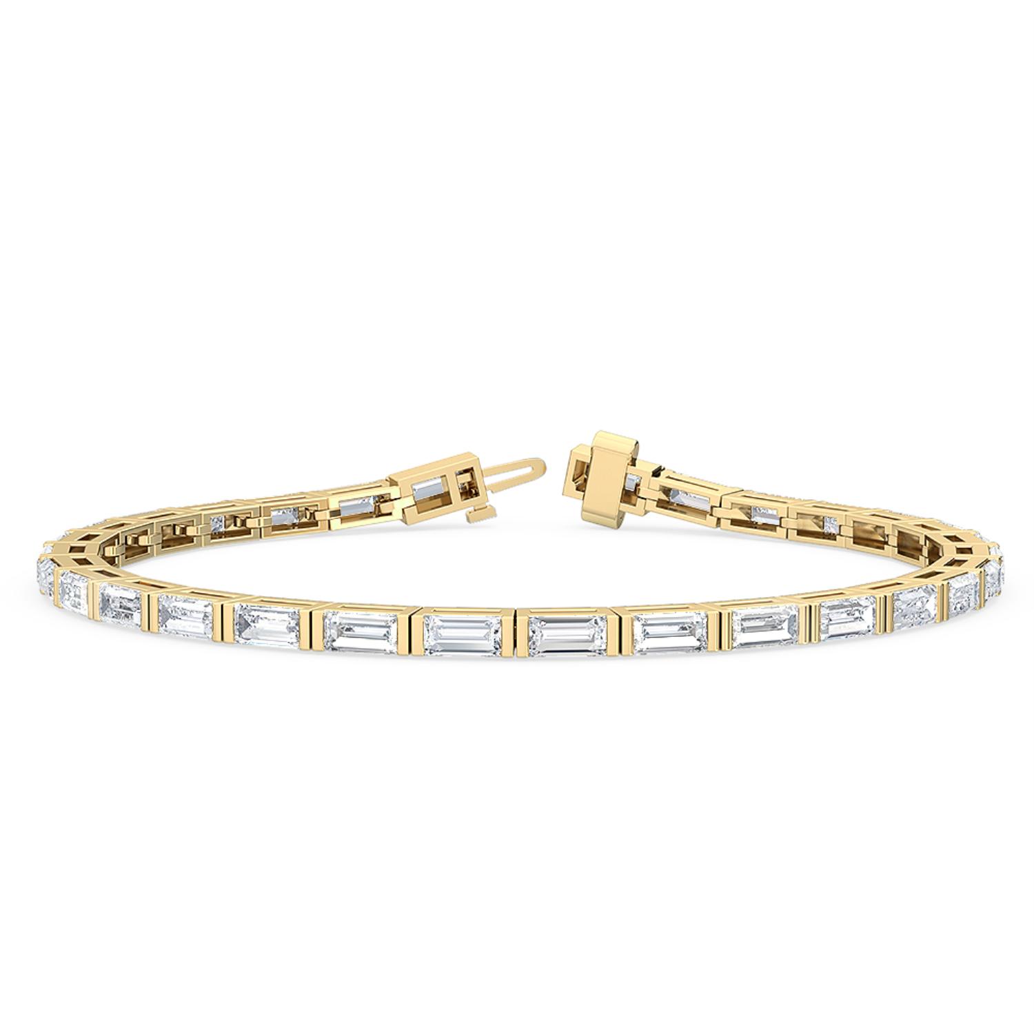 18K Yellow Gold Lab Grown Diamond BRACELET 5.71 ctw BR20052BG-0.21CT-7IN