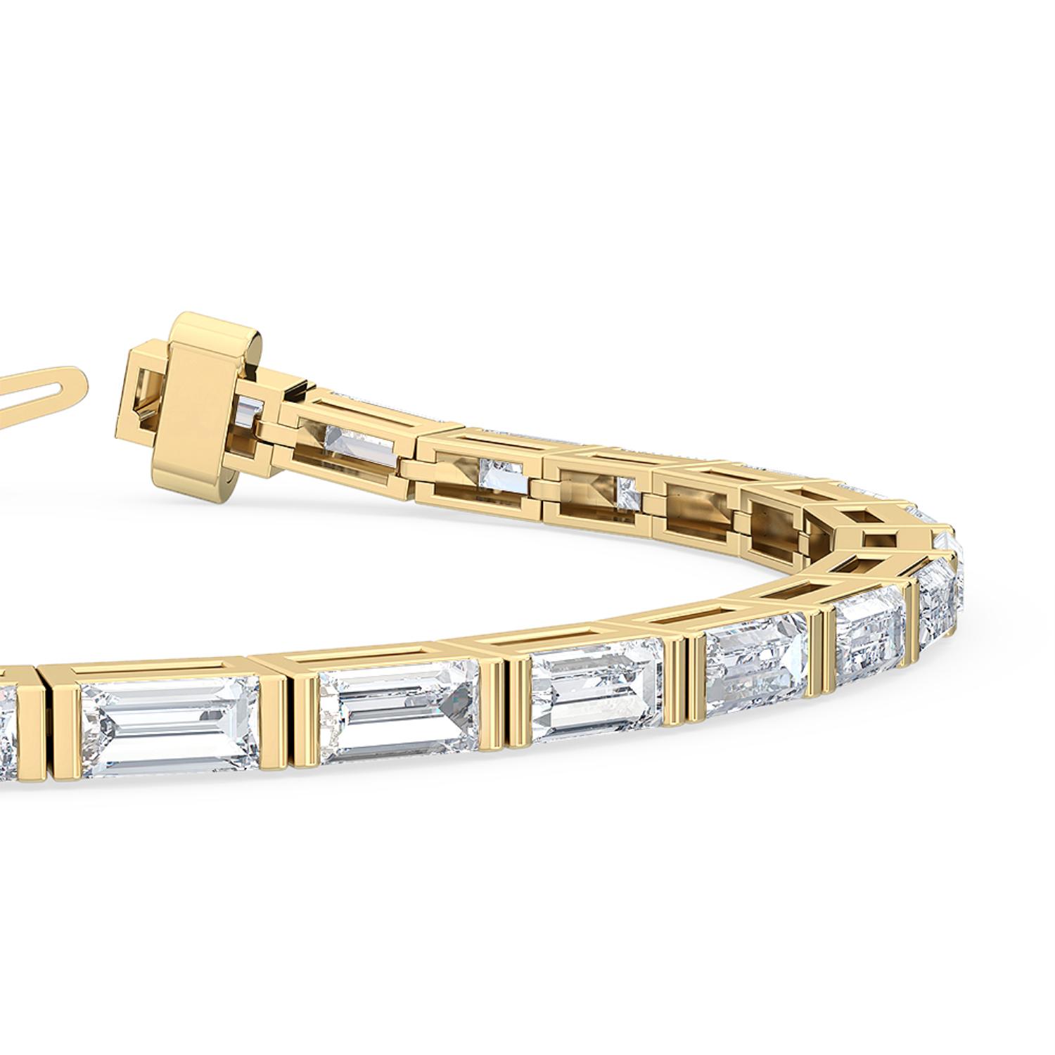 18K Yellow Gold Lab Grown Diamond BRACELET 5.71 ctw BR20052BG-0.21CT-7IN