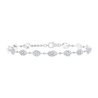 Lab Grown Diamond BRACELET 7.72 ctw BR20630PEMQ-8-7IN