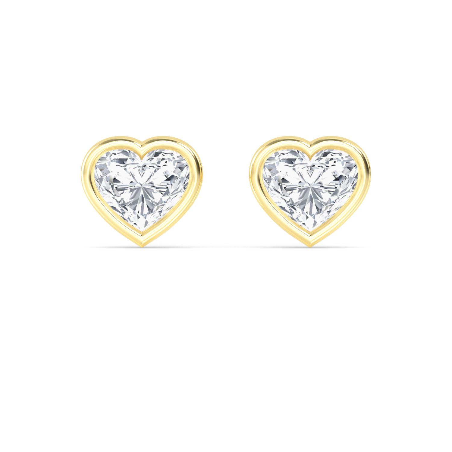 18K Yellow Gold Lab Grown Diamond EARRINGS 2.00 ctw E32903HT-2
