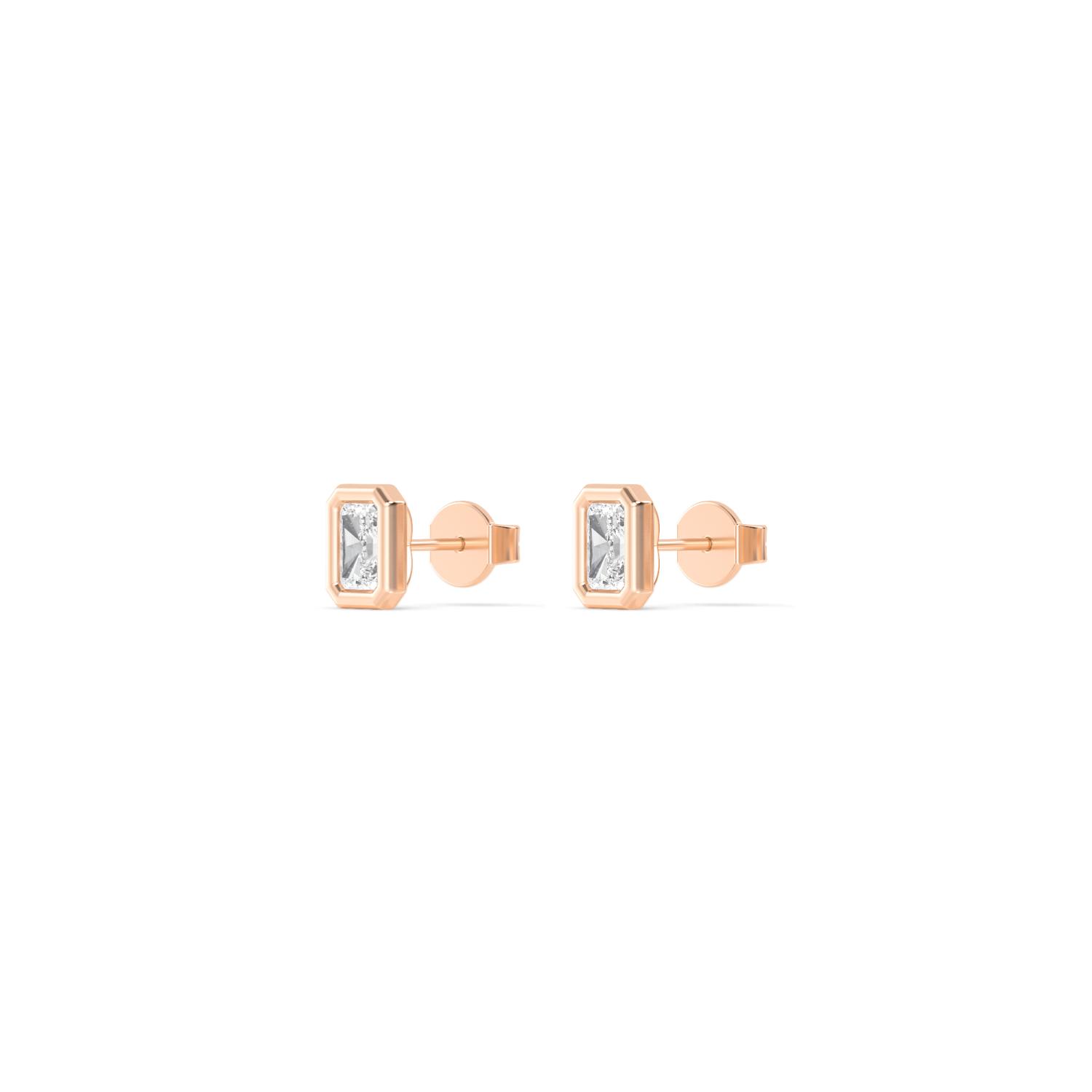 18K Rose Gold Lab Grown Diamond EARRINGS 0.29 ctw E32903RDT-0.25CT