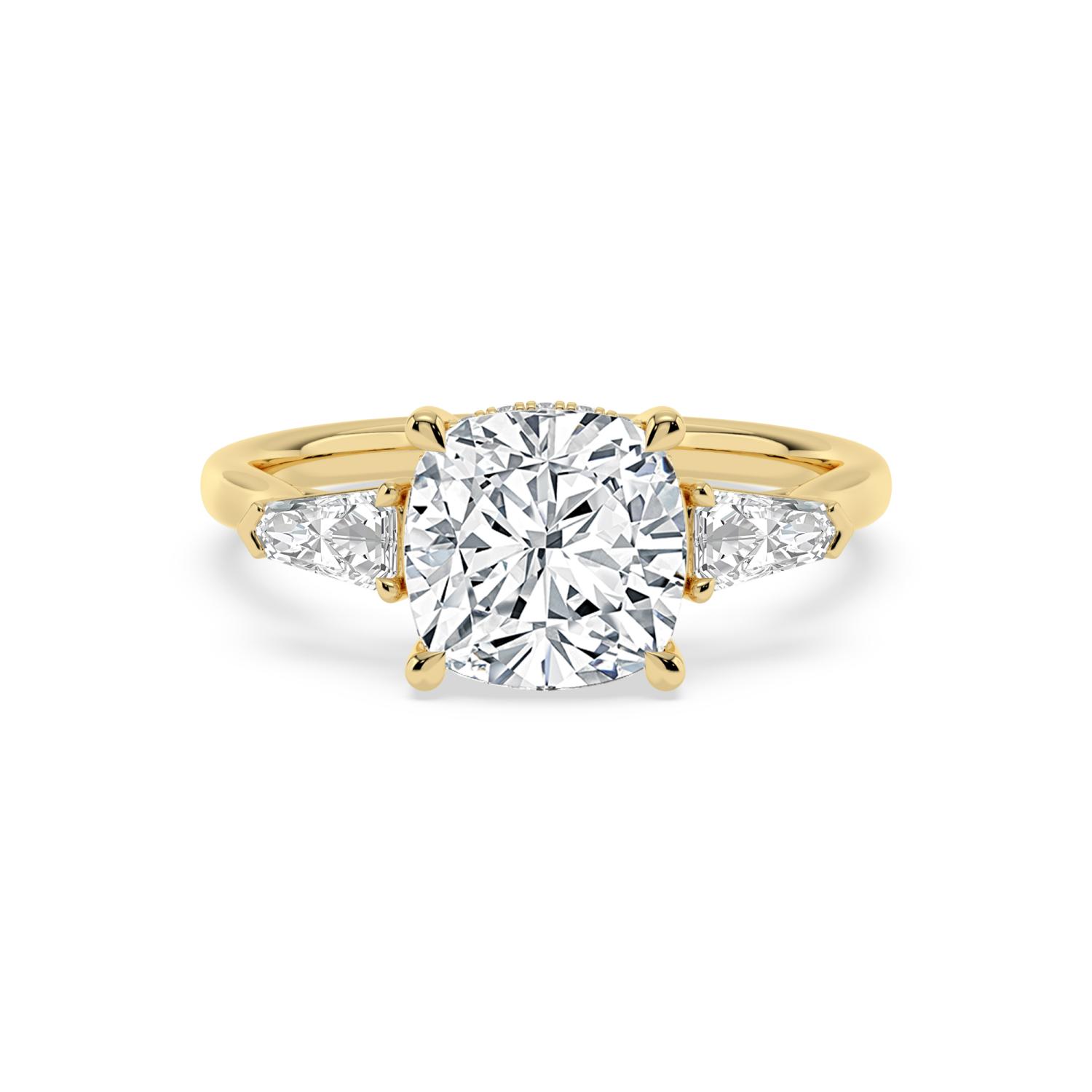 18K Yellow Gold Lab Grown Diamond ENGAGEMENT RINGS 3.53 ctw ER00041SCUHH-3