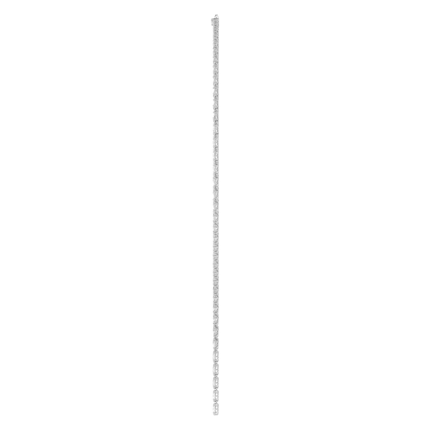 18K White Gold Lab Grown Diamond NECKLACE 24.34 ctw N08595LSOV-0.30PT-16IN