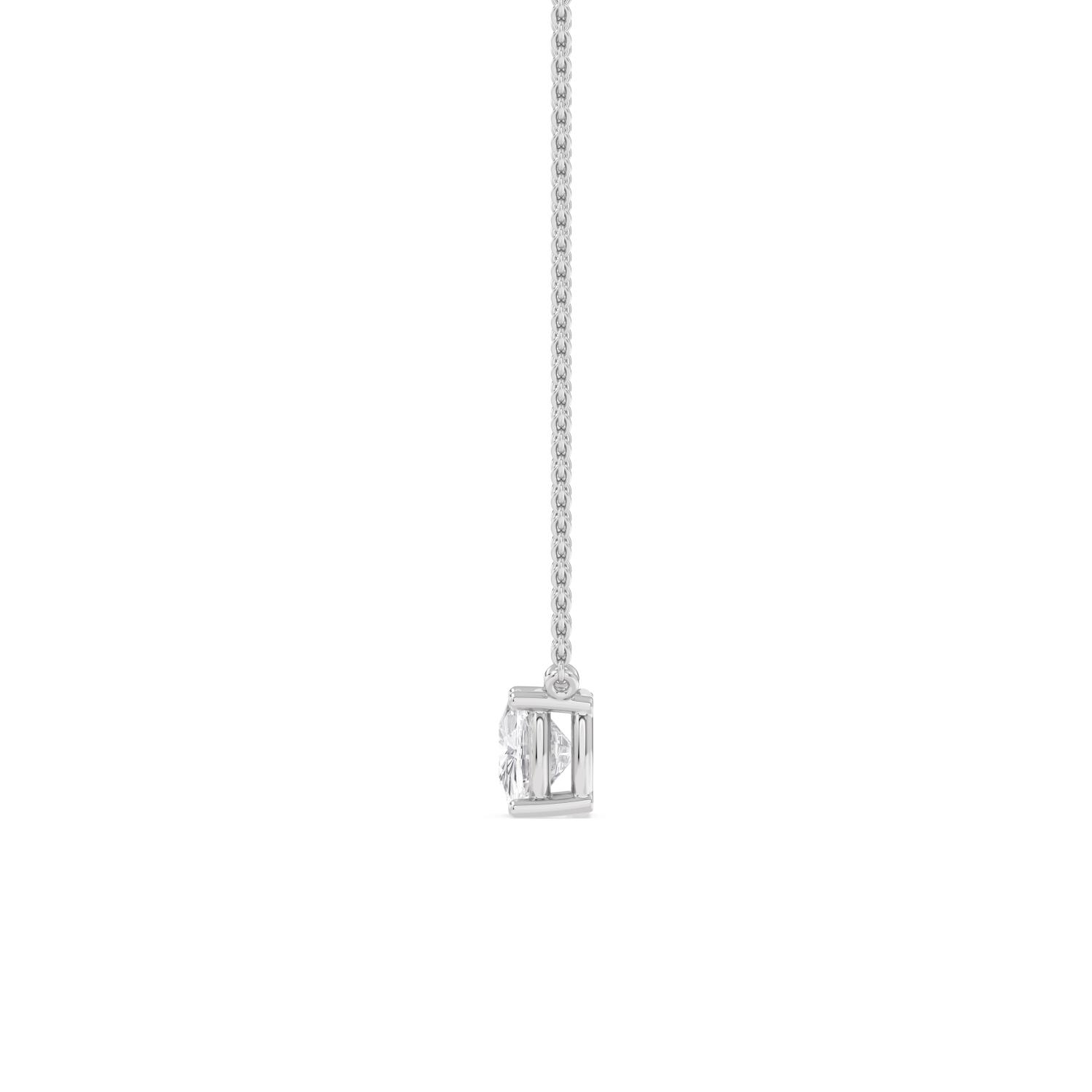 18K White Gold Lab Grown Diamond PENDANT 1.58 ctw P31603CU-1.50CT