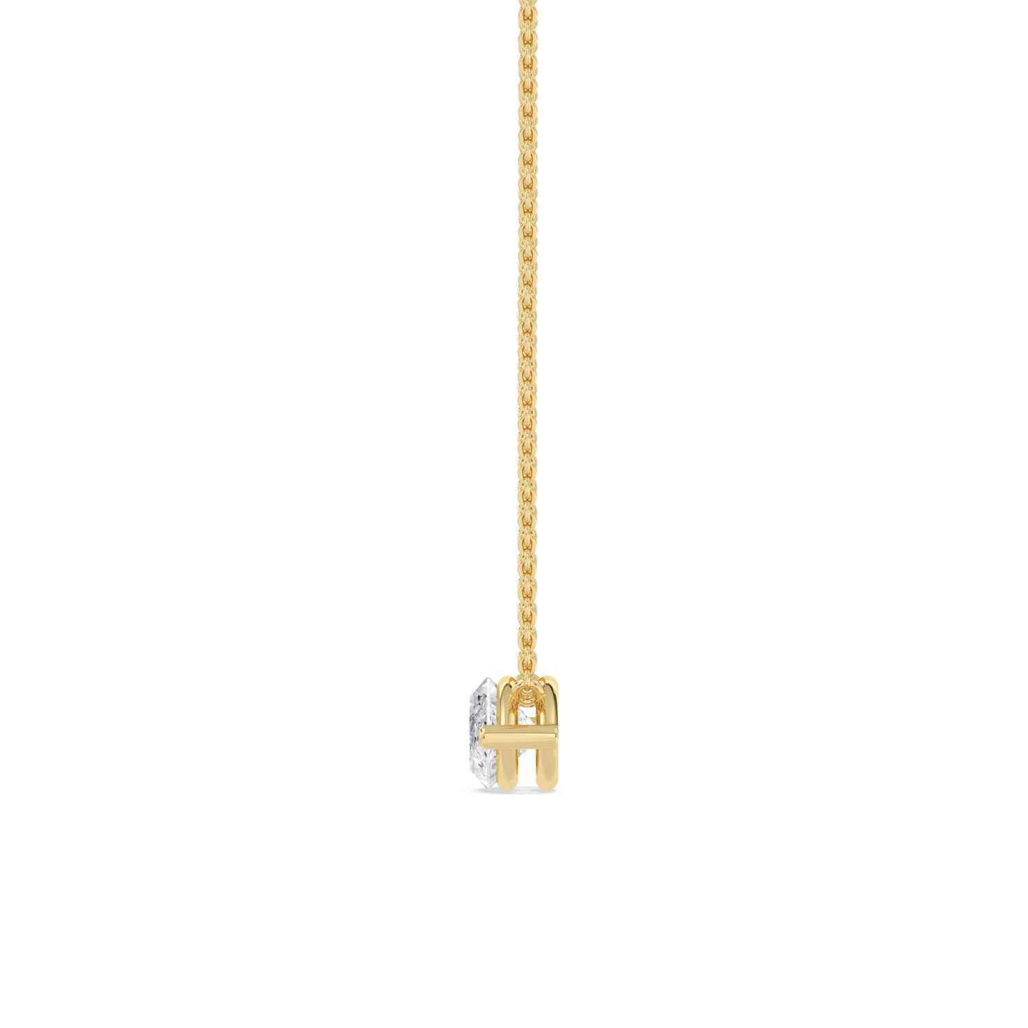 18K Yellow Gold Lab Grown Diamond PENDANT 1.50 ctw P31603MQ-1.50CT