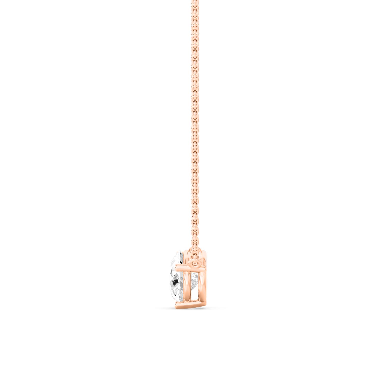 18K Rose Gold Lab Grown Diamond PENDANT 1.06 ctw P31603PE-1