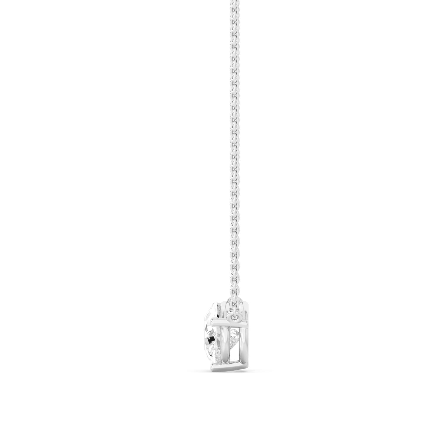 18K White Gold Lab Grown Diamond PENDANT 1.06 ctw P31603PE-1