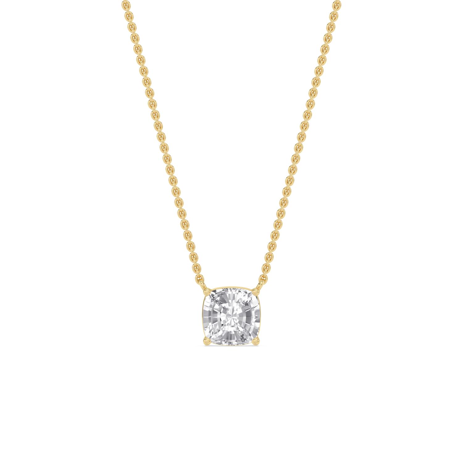 18K Yellow Gold Lab Grown Diamond PENDANT 1.50 ctw P31603SCU-1.50CT