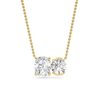 Lab Grown Diamond PENDENT SET 3.00 ctw PSP210113CURD-3