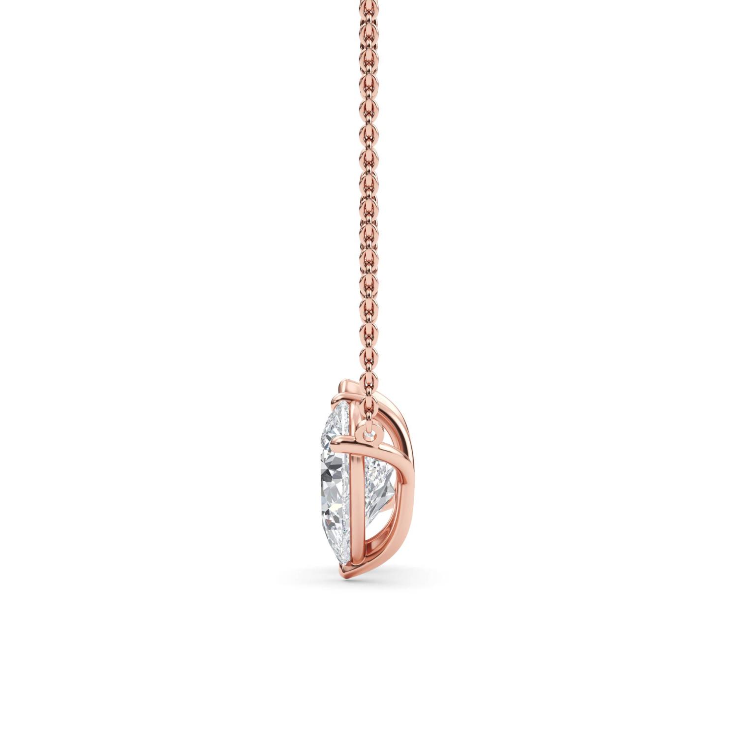 18K Rose Gold Lab Grown Diamond PENDENT SET 3.01 ctw PSP210115PE-3
