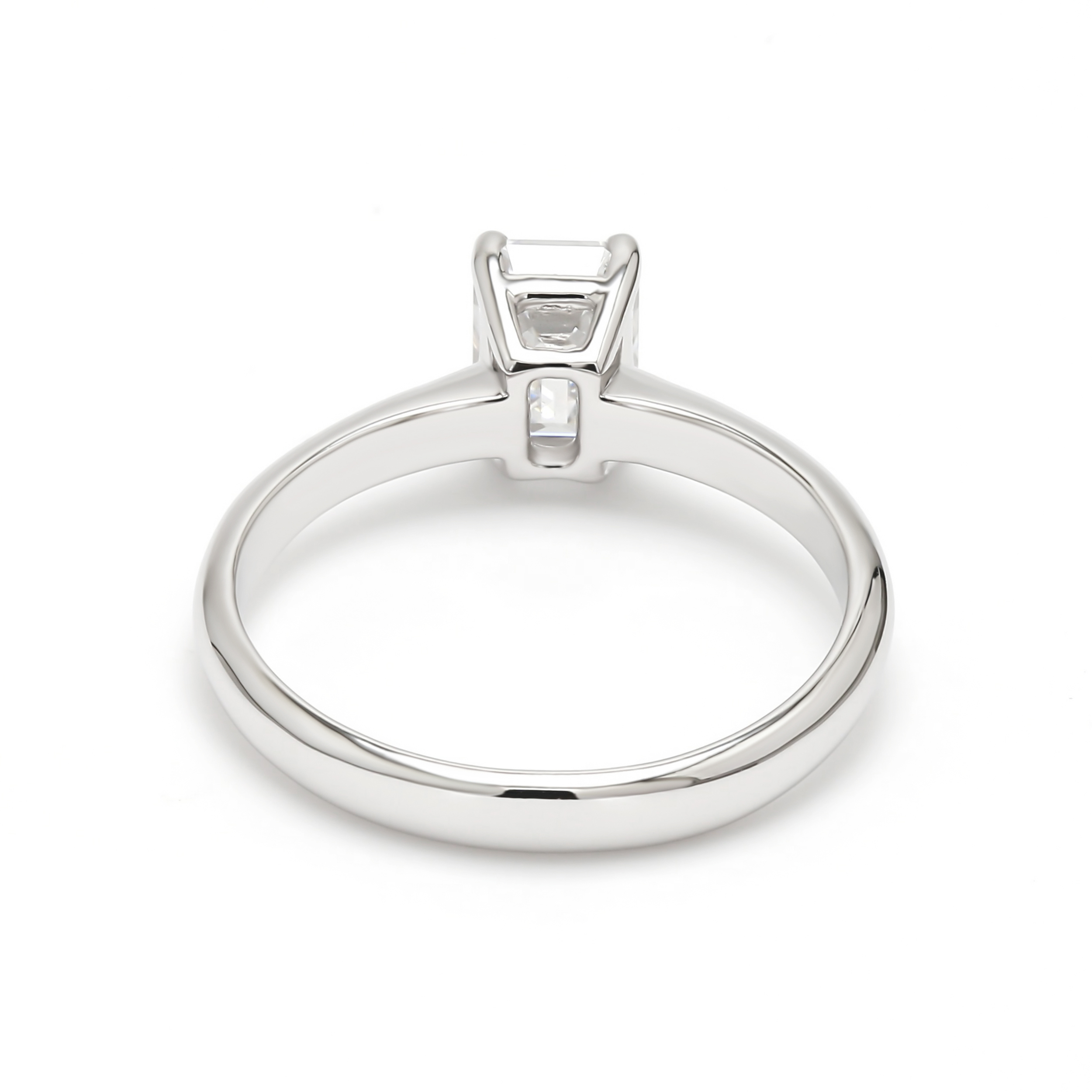 18K White Gold Lab Grown Diamond Engagement Ring R54834EM-1
