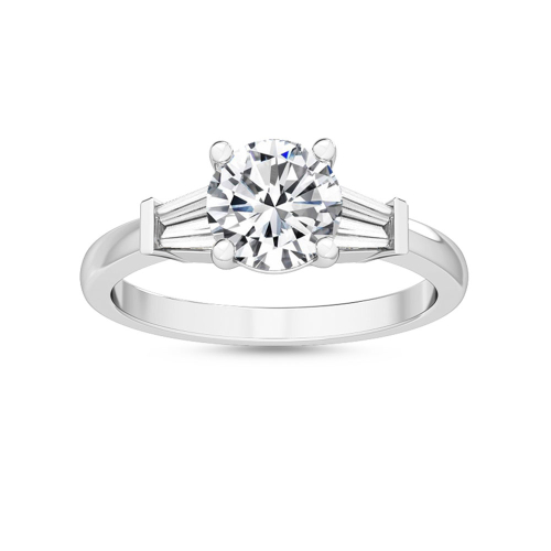 18K White Gold Lab Grown Diamond Engagement Ring 1.33 ctw R55528