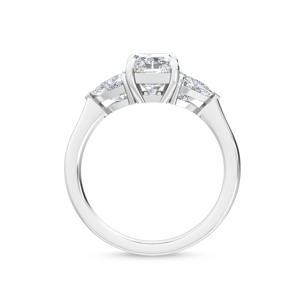 18K White Gold Lab Grown Diamond Engagement Ring 2.01 ctw R55977
