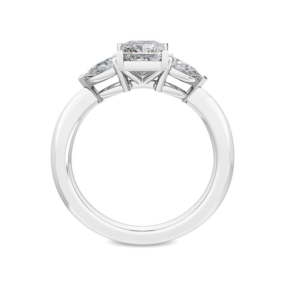 18K White Gold Lab Grown Diamond Engagement Ring 1.34 ctw R56285PRI