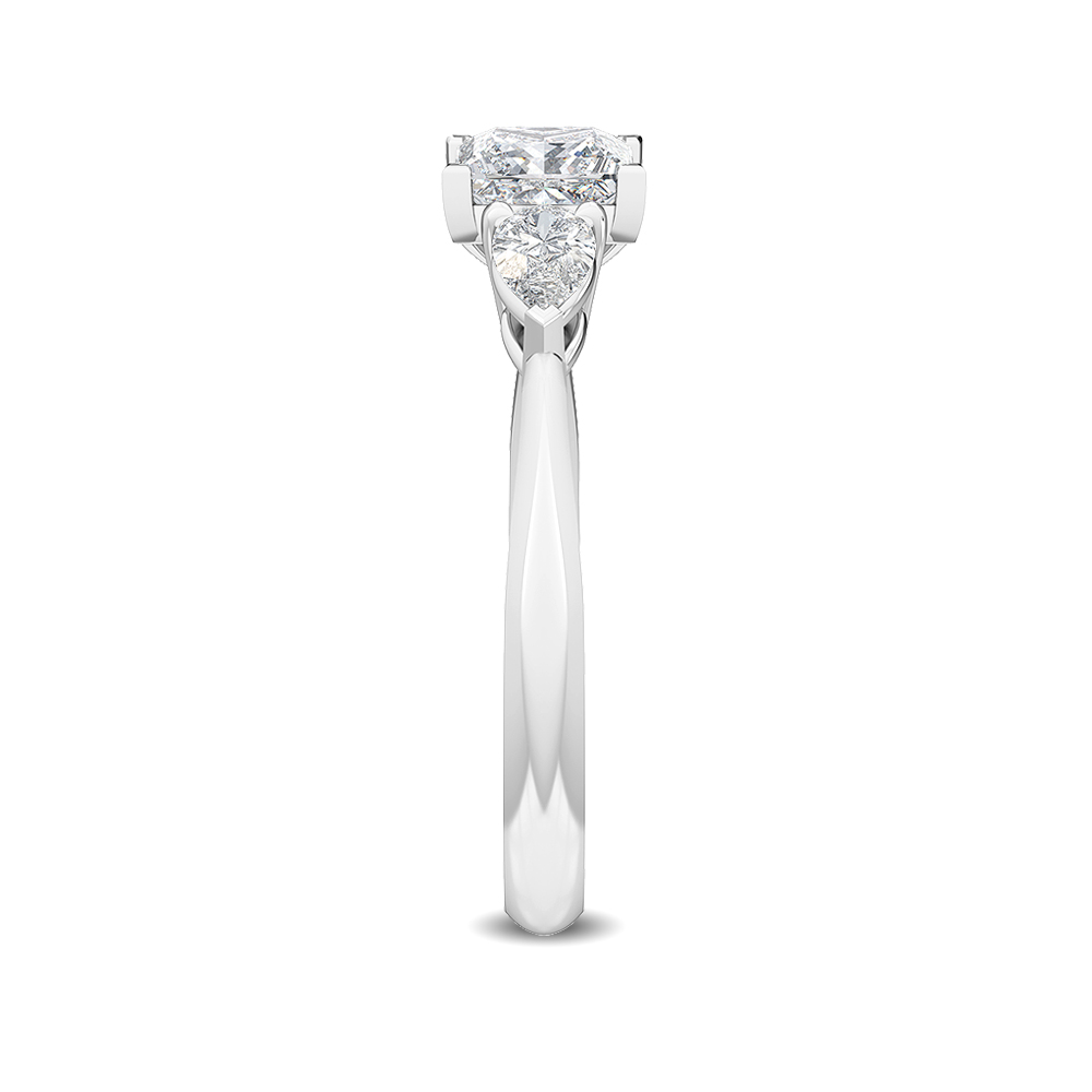 18K White Gold Lab Grown Diamond Engagement Ring 1.34 ctw R56285PRI