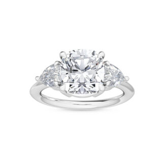 Lab Grown Diamond Engagement Ring 4.23 ctw R56391SCU-3.25CT