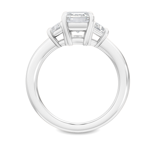 18K White Gold Lab Grown Diamond Engagement Ring 1.30 ctw R56938EM-1