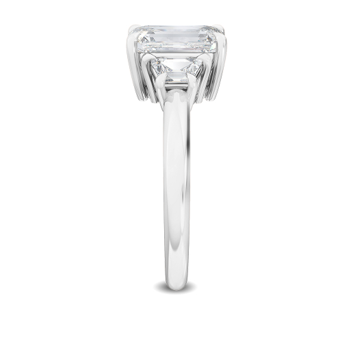 18K White Gold Lab Grown Diamond Engagement Ring 1.30 ctw R56938EM-1