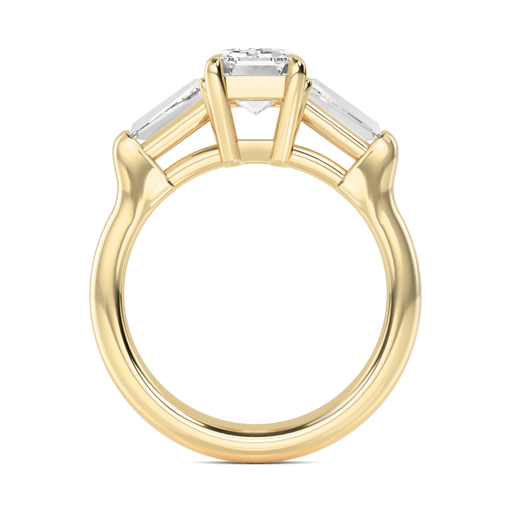 18K Yellow Gold Lab Grown Diamond Engagement Ring 2.58 ctw R57604EM-2