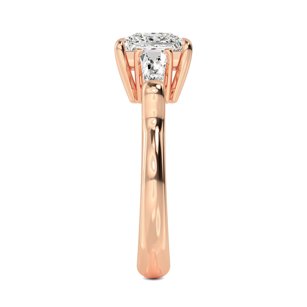 18K Rose Gold Lab Grown Diamond Engagement Ring 2.53 ctw R57604PR-2