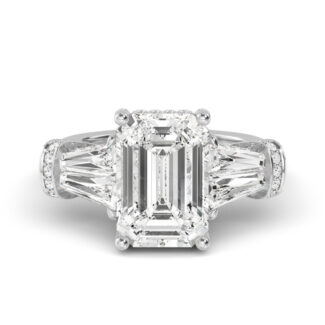 Lab Grown Diamond Engagement Ring 6.47 ctw R57609EM-5HH