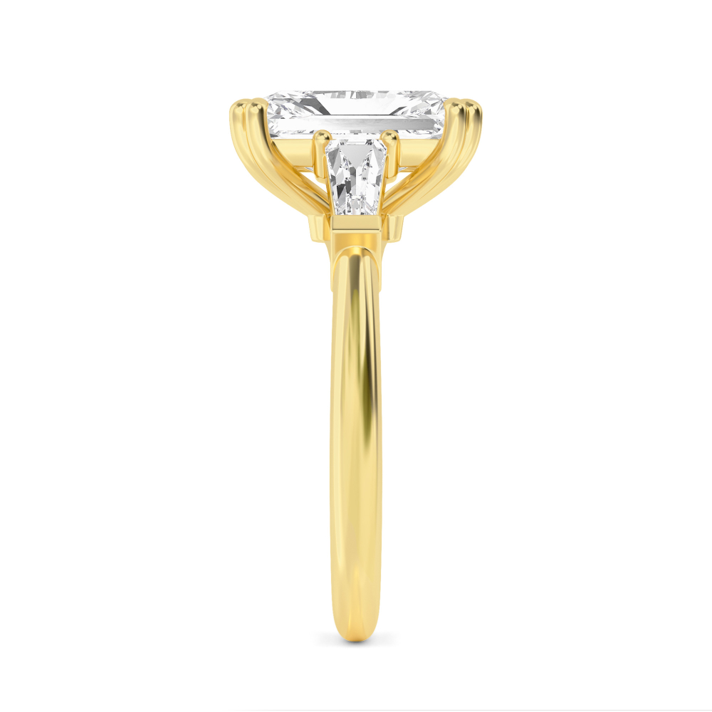 18k Yellow Gold Lab Grown Diamond Engagement Ring 3 ctw R59162RDT-3