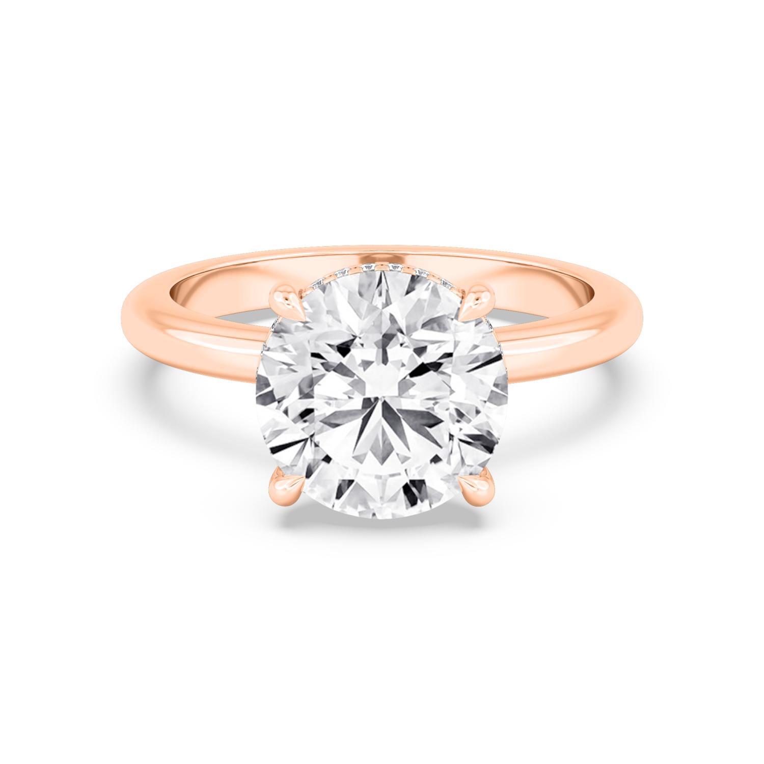 18K Rose Gold Lab Grown Diamond RING 1.06 ctw R59738-1HH