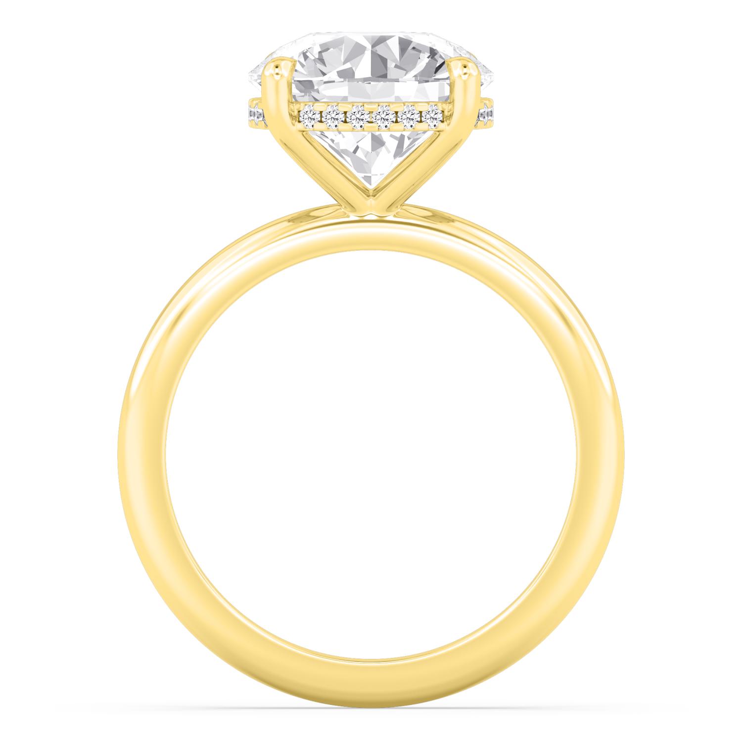 18K Yellow Gold Lab Grown Diamond RING 1.06 ctw R59738-1HH