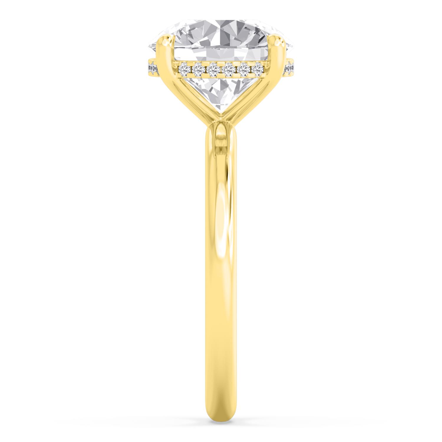 18K Yellow Gold Lab Grown Diamond RING 1.06 ctw R59738-1HH