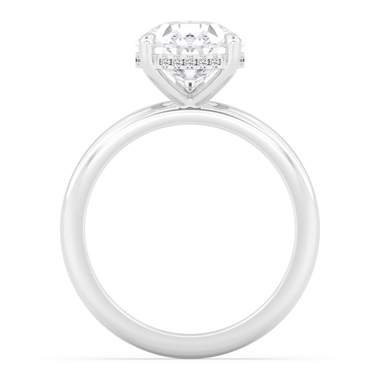 18K White Gold Lab Grown Diamond RING 1.06 ctw R59738PE-1HH
