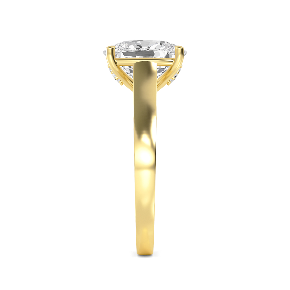 18K Yellow Gold Lab Grown Diamond Rings 2.00 ctw R60330CU-2