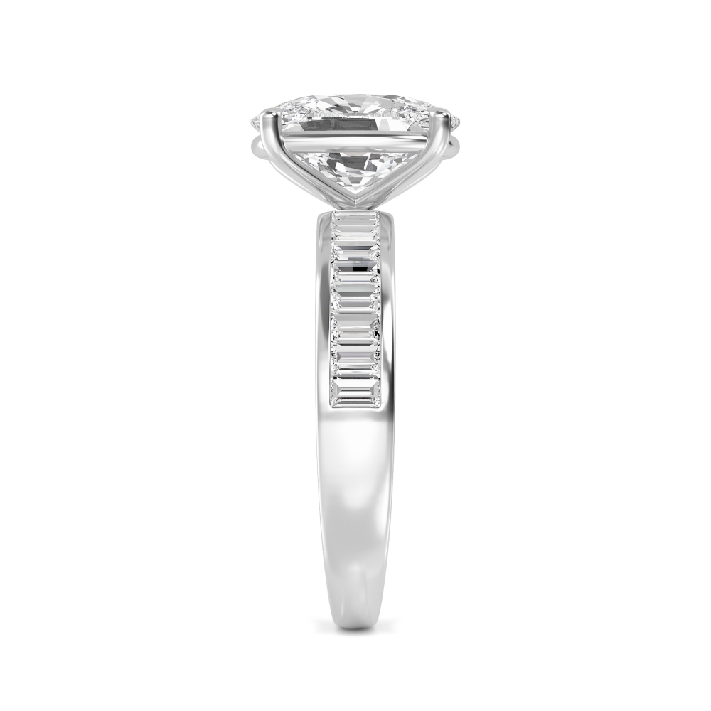 18K White Gold Lab Grown Diamond Rings 2.00 ctw R60337CU-2