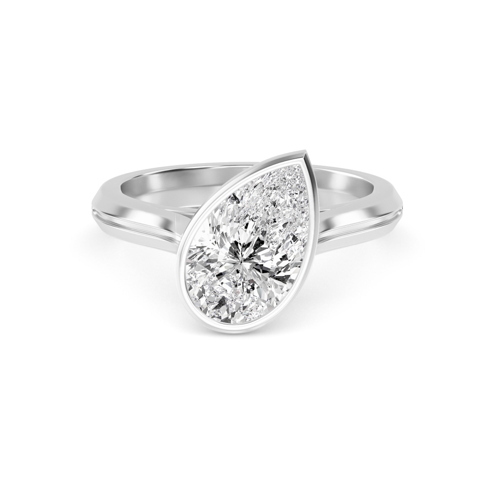 18K White Gold Lab Grown Diamond Rings 2.00 ctw R60338PE-2