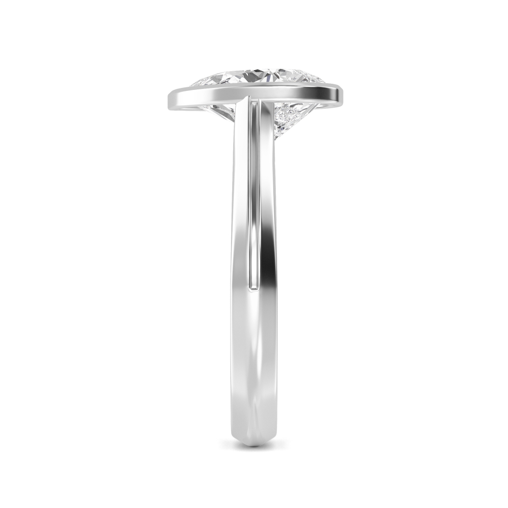 18K White Gold Lab Grown Diamond Rings 2.00 ctw R60338PE-2
