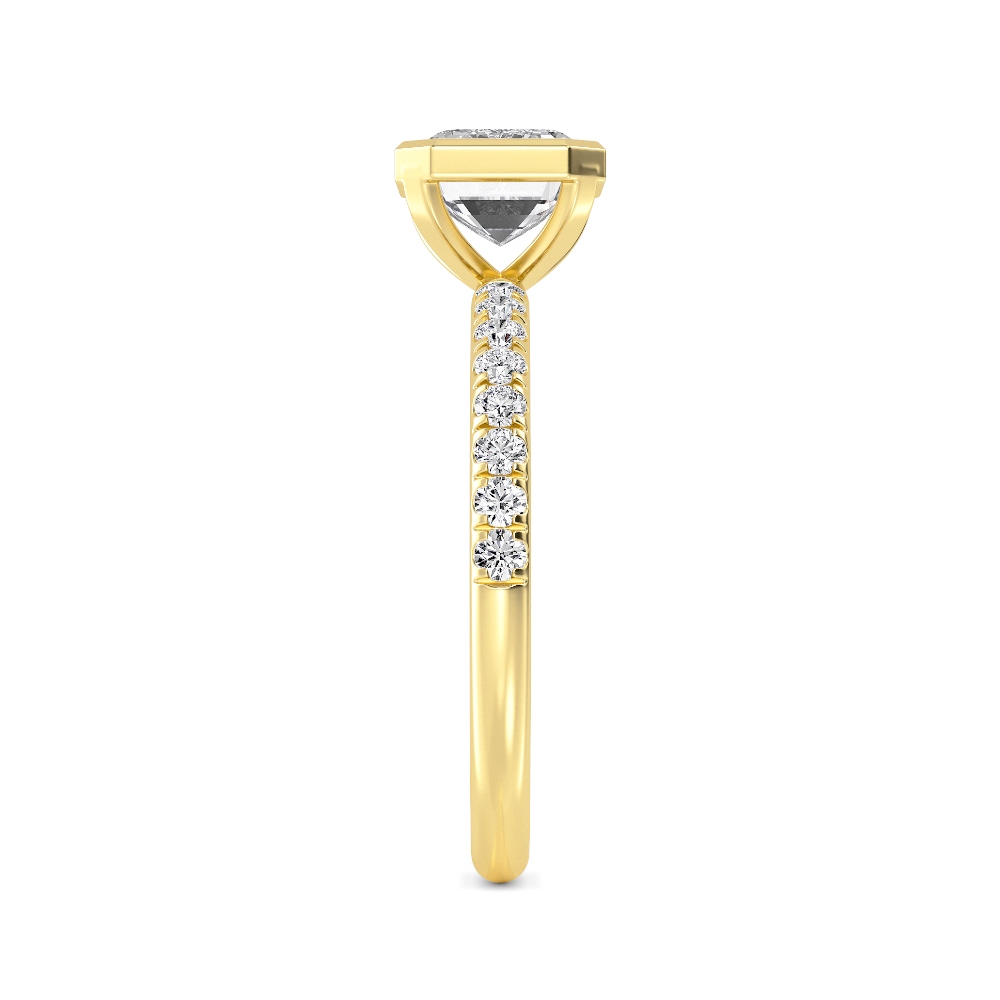 18K Rose Gold Lab Grown Diamond Rings R60433RDT-2