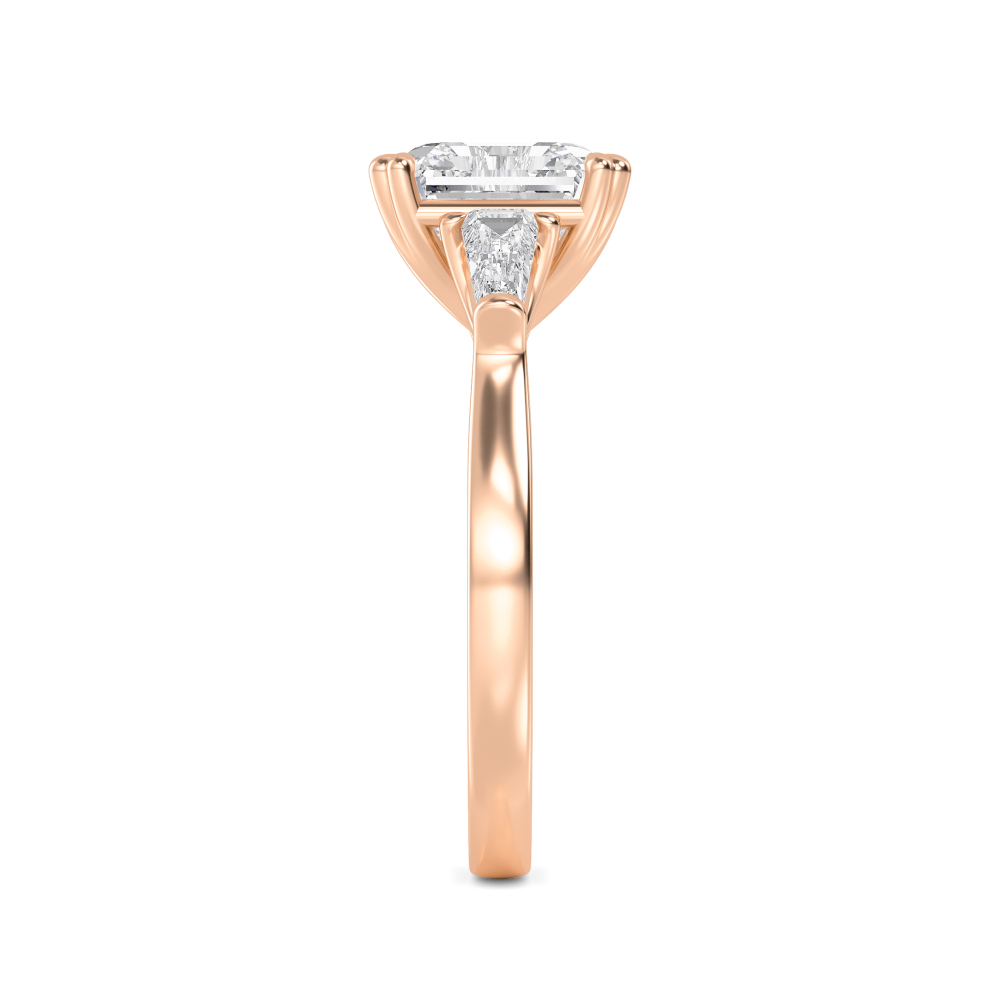 18K Rose Gold Lab Grown Diamond Rings R60438ASS-3
