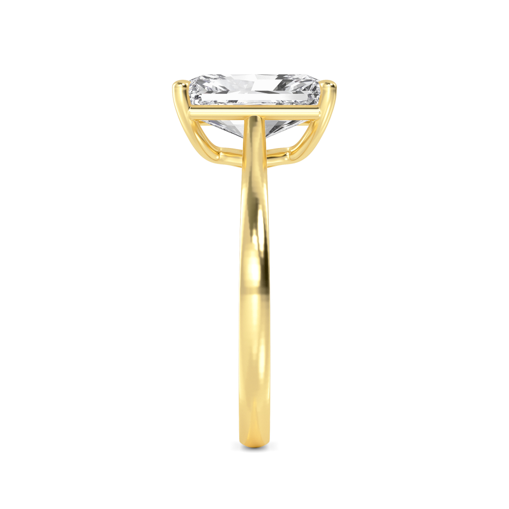 18K Yellow Gold Lab Grown Diamond Solitaire Rings 1.50 ctw R60490RDT-1.50CT