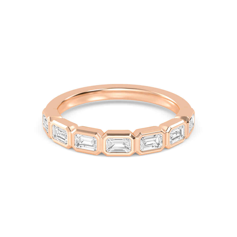 18K Rose Gold Lab Grown Diamond Ring1.20 ctw R60538EM-1.20CT