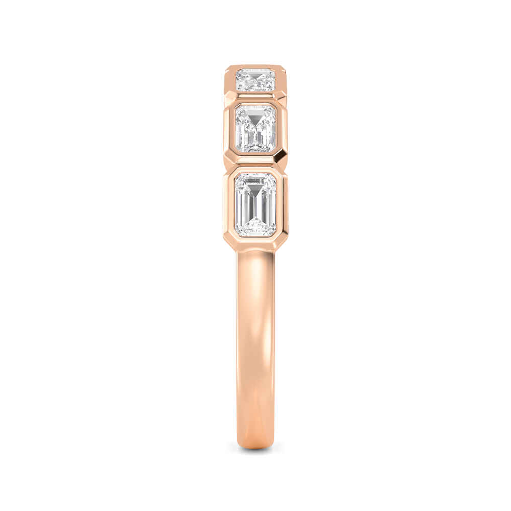 18K Rose Gold Lab Grown Diamond Ring1.20 ctw R60538EM-1.20CT