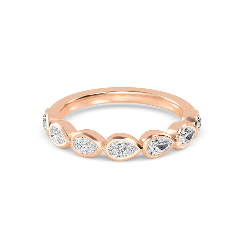 18K Rose Gold Lab Grown Diamond Ring0.75 ctw R60562PE-0.75CT