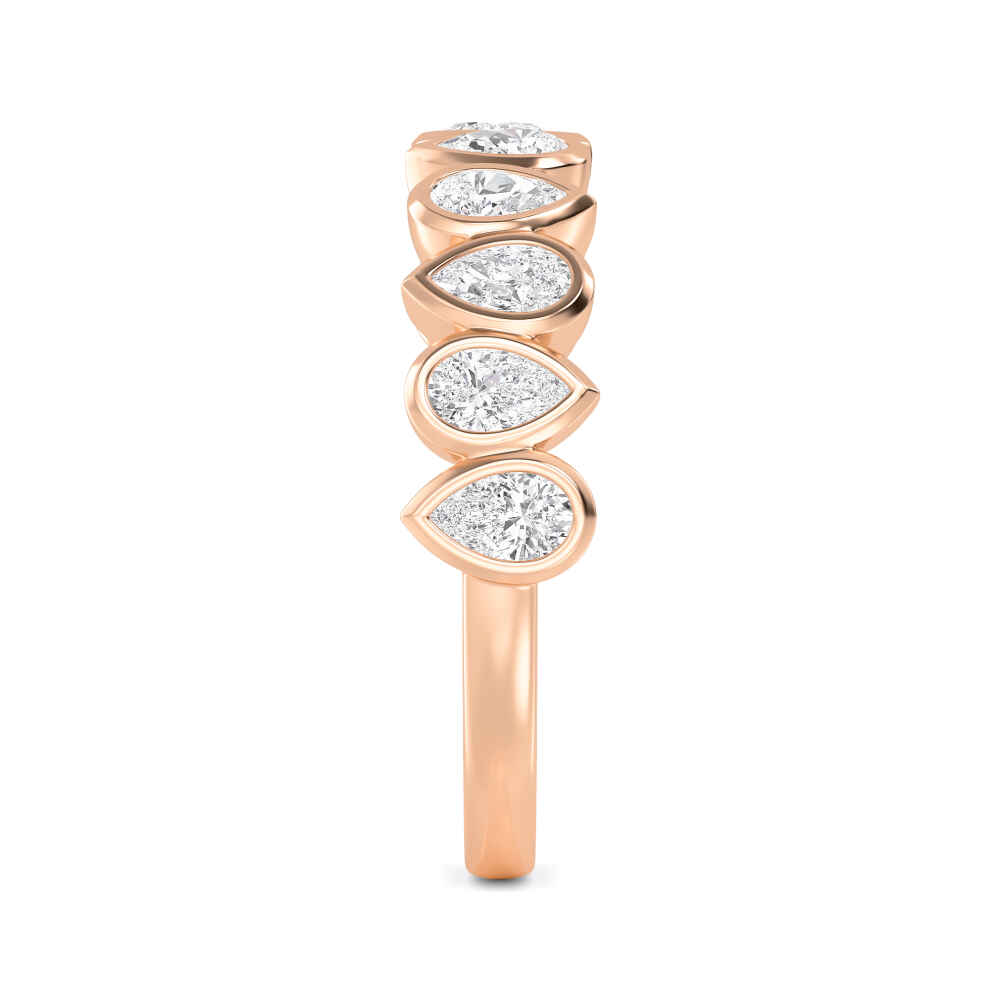 18K Rose Gold Lab Grown Diamond Ring0.75 ctw R60562PE-0.75CT