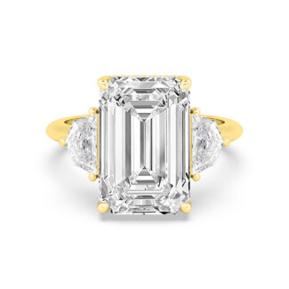 Lab Grown Diamond Engagement Ring 9.10 ctw R61190EM-8.15CT