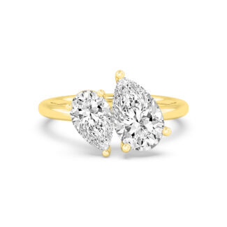 Lab Grown Diamond Engagement Ring 2.79 ctw R61370PE-2.75CT