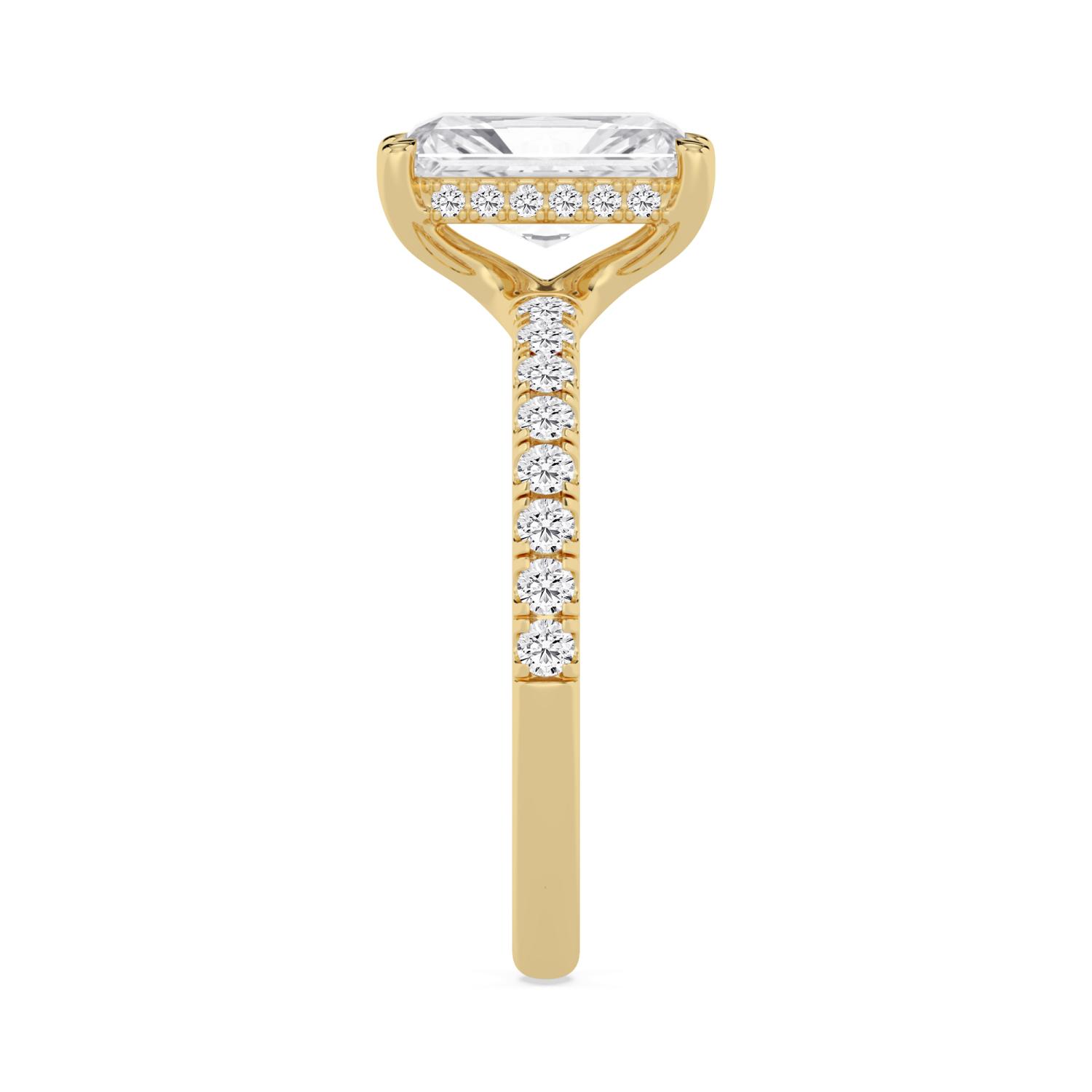 18K Yellow Gold Lab Grown Diamond Engagement Rings 2.42 ctw R62028RDTHH-2