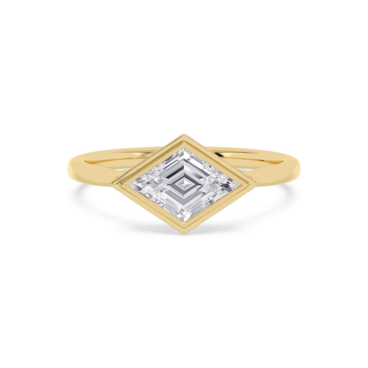 18K Yellow Gold Lab Grown Diamond ENGAGEMENT RINGS 1.00 ctw R62490LZ-1