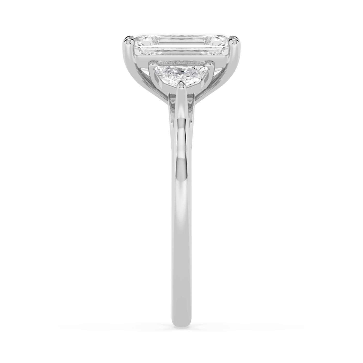 White Gold Lab Grown Diamond ENGAGEMENT RINGS 3.49 ctw ER00044EM-3