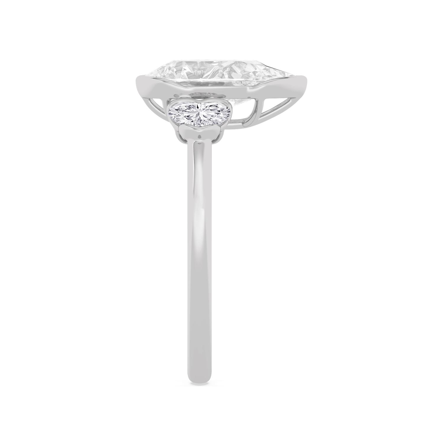 White Gold Lab Grown Diamond ENGAGEMENT RINGS 2.54 ctw ER00154PE-2