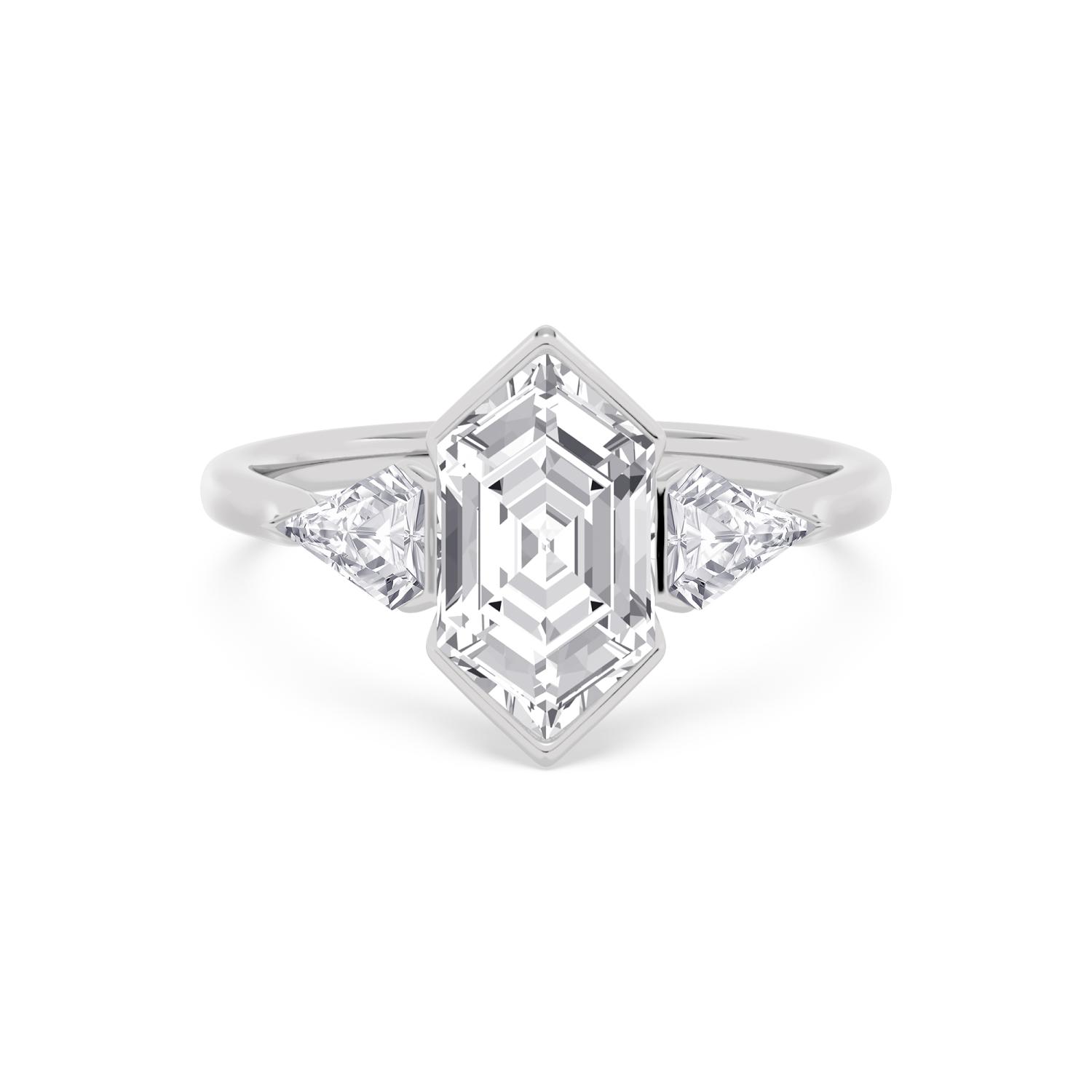 White Gold Lab Grown Diamond ENGAGEMENT RINGS 2.54 ctw ER00155DMQ-2