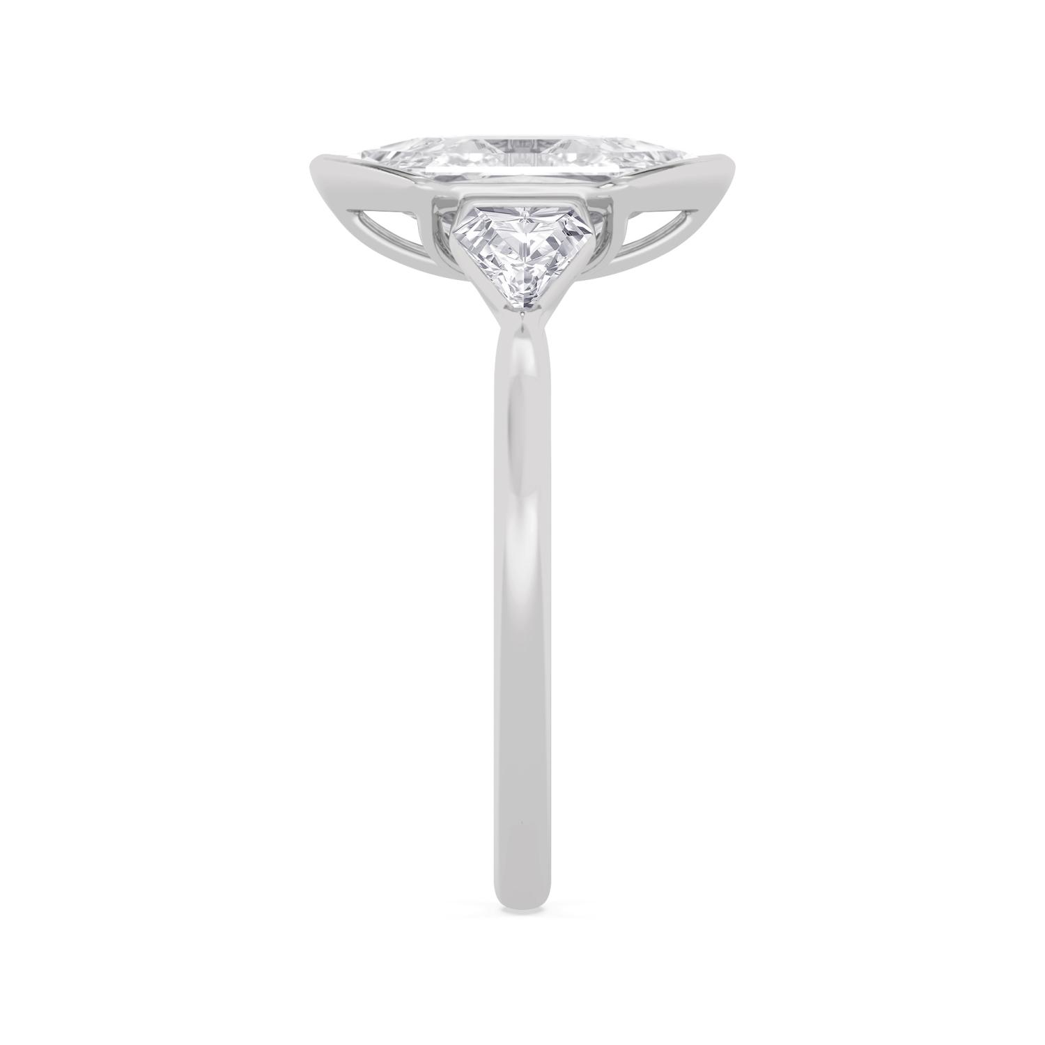 White Gold Lab Grown Diamond ENGAGEMENT RINGS 2.54 ctw ER00155DMQ-2